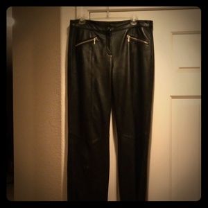 Leather pants